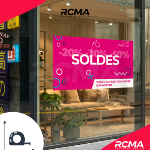 adhésif vinyle grand format autocollant