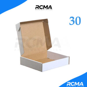 boîte valise 20x18x7 cm – carton blanc