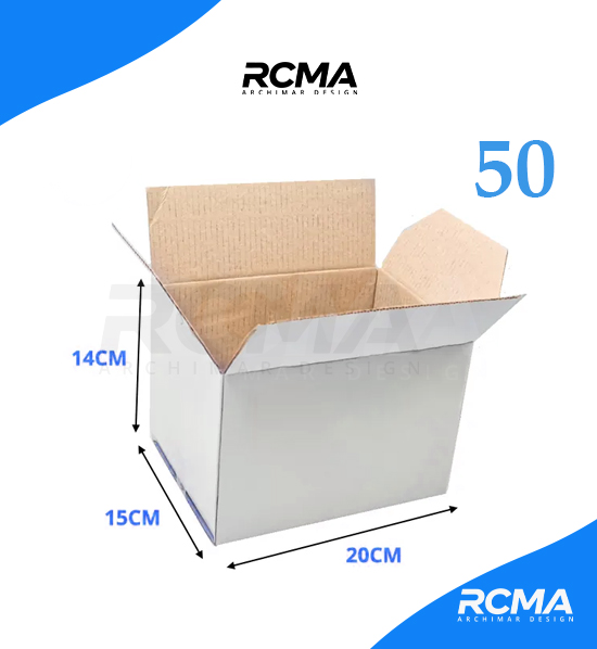 carton valise 20x15x14 simple – blanc carton valise 20x15x14 simple – blanc