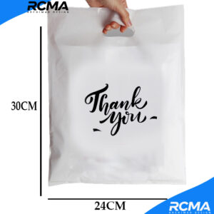 Sac Plastique Personnalisé Blanc